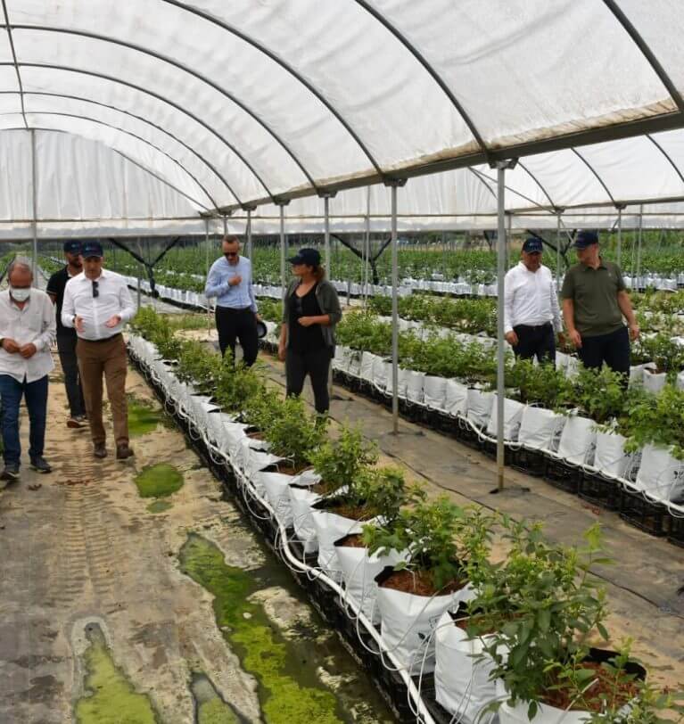 Manisa İl Tarım ve Orman Müdürü Metin Öztürk Manisa Bahçemizi Ziyaret Etti